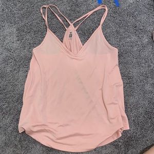 Pink tank top